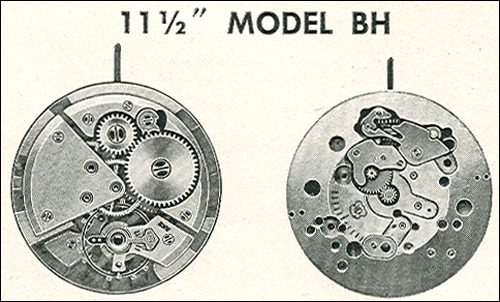 Benrus 11 1/2" model BH